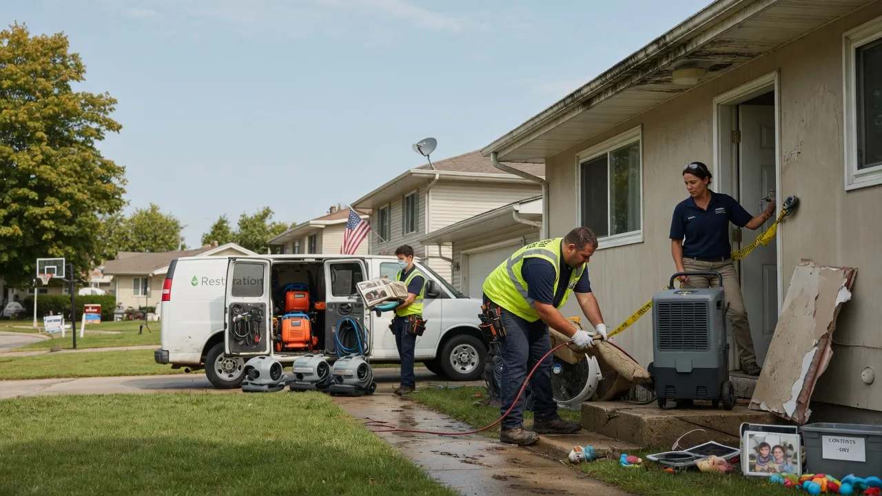 Water Damage Restoration in Round Mountain, CA near me